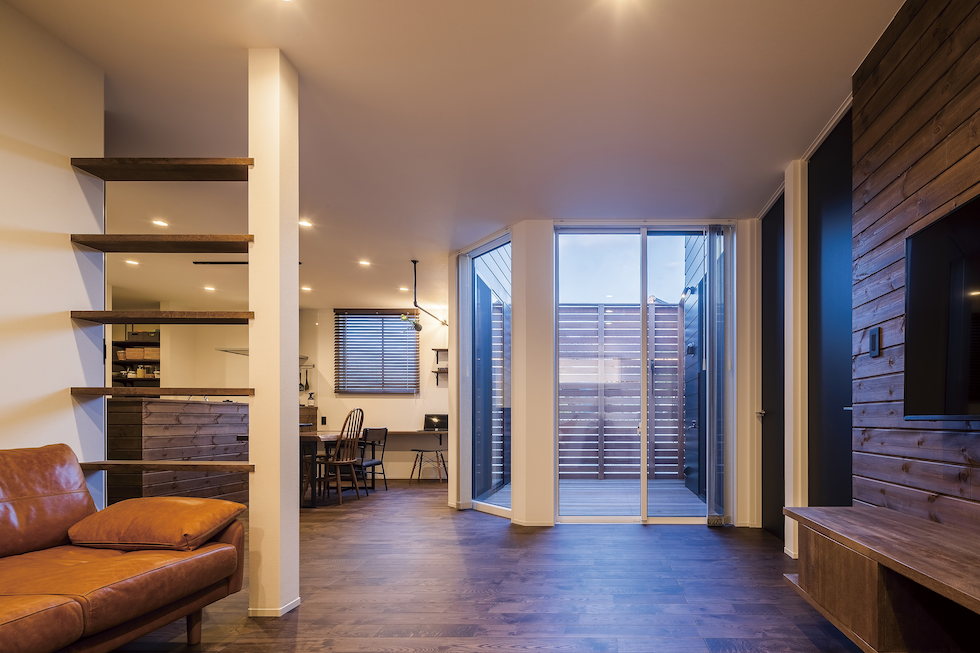 コンパクトでも広く感じる設計力